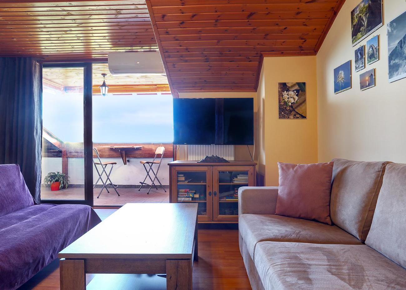 Appartamento Panorama Loft - quality&amazing view Litóchoron Esterno foto