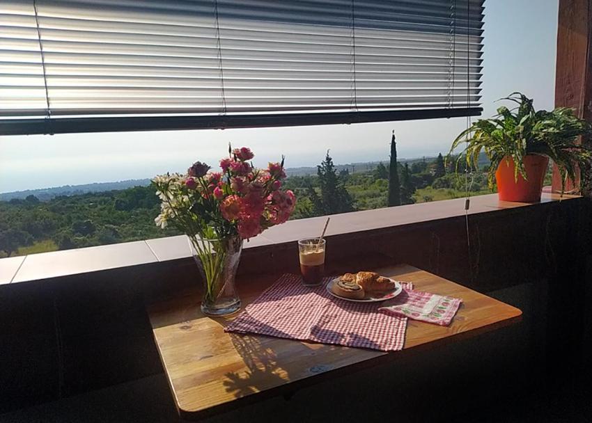 Appartamento Panorama Loft - quality&amazing view Litóchoron Esterno foto