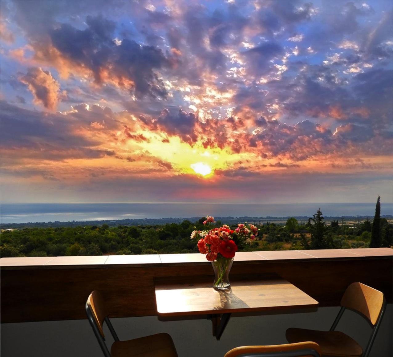 Appartamento Panorama Loft - quality&amazing view Litóchoron Esterno foto