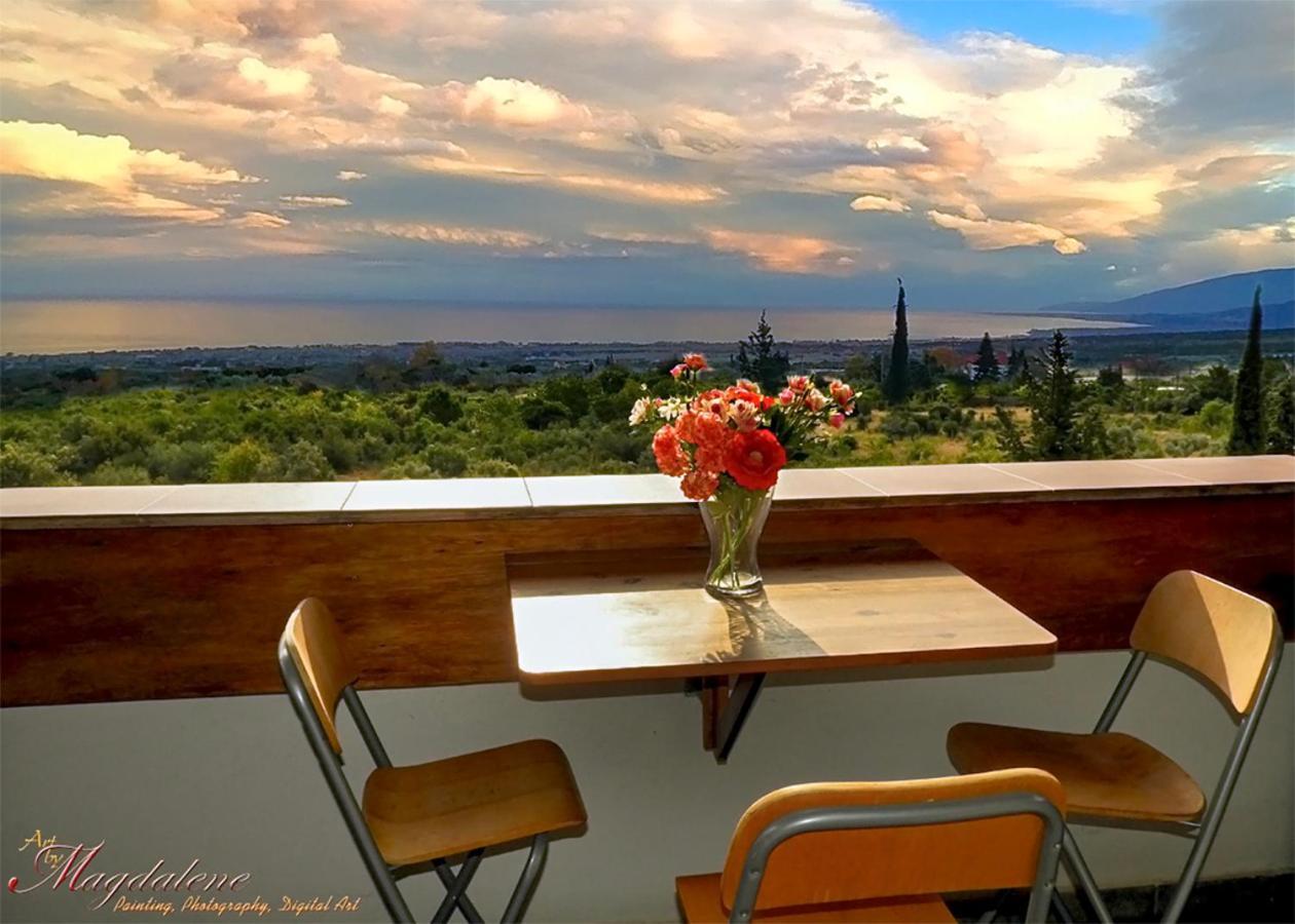 Appartamento Panorama Loft - quality&amazing view Litóchoron Esterno foto
