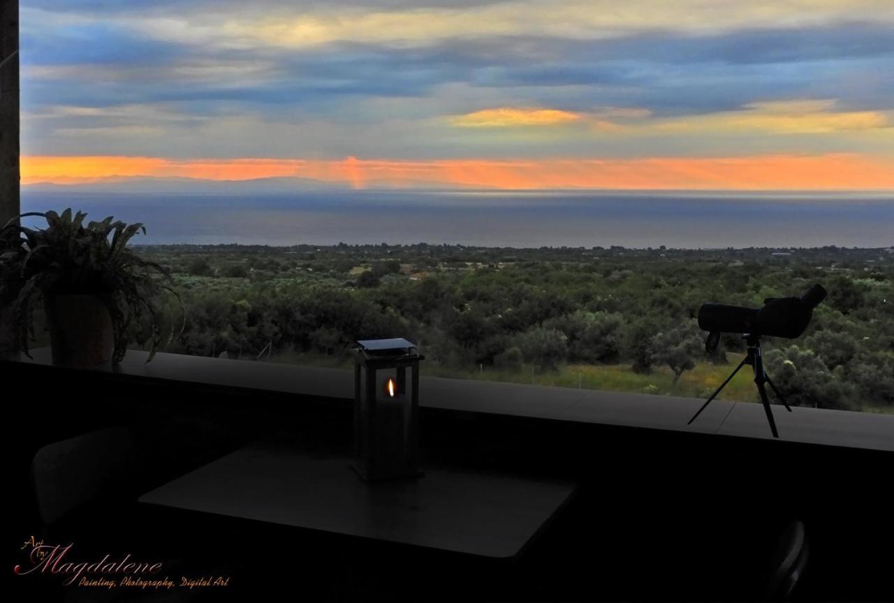Appartamento Panorama Loft - quality&amazing view Litóchoron Esterno foto